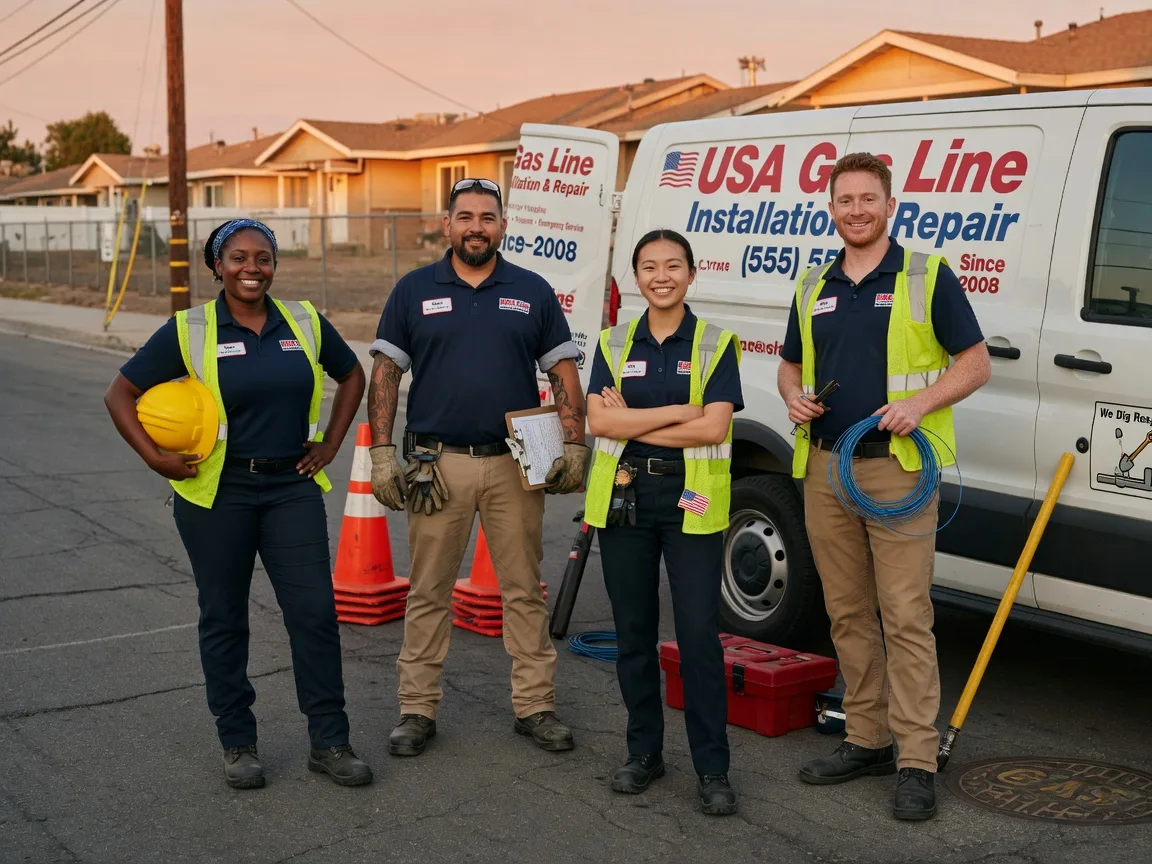 Gas Line Installation company in Freedom, NY